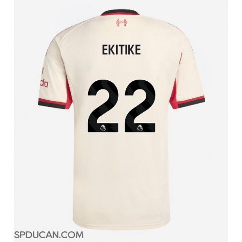 Muški Nogometni Dres Liverpool Hugo Ekitike #22 Gostujuci 2025-26 Kratak Rukav
